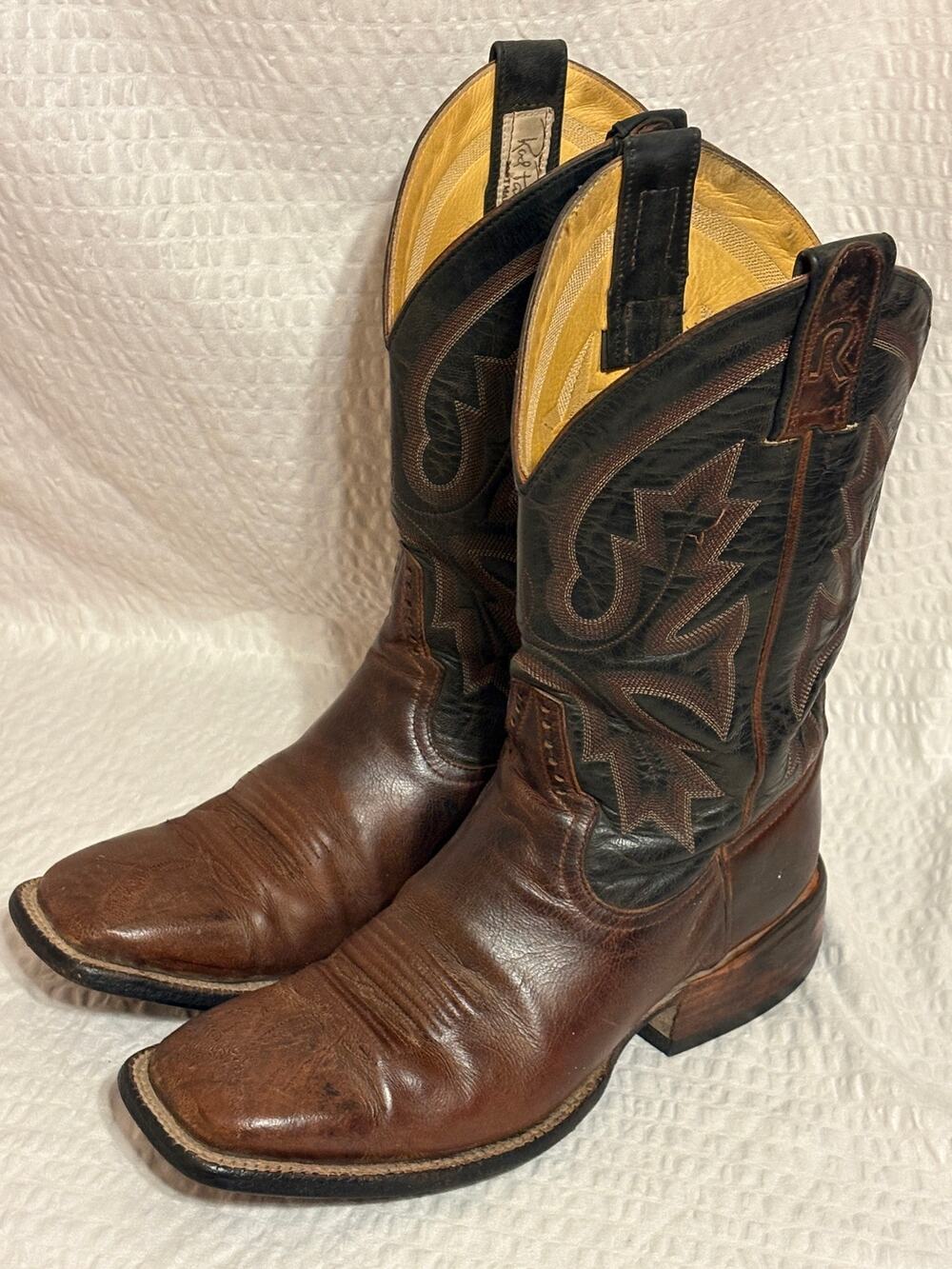 Rod Patrick RPM 124 Perro Loco Goat Handmade Mexico Men’s 8 Western Boots